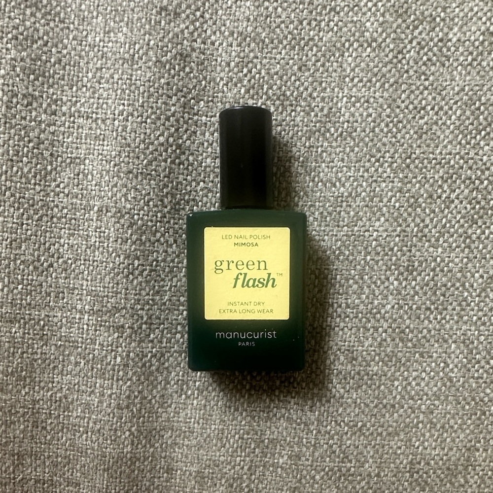 Manucurist Green Flash LED Nail Polish in Mimosa